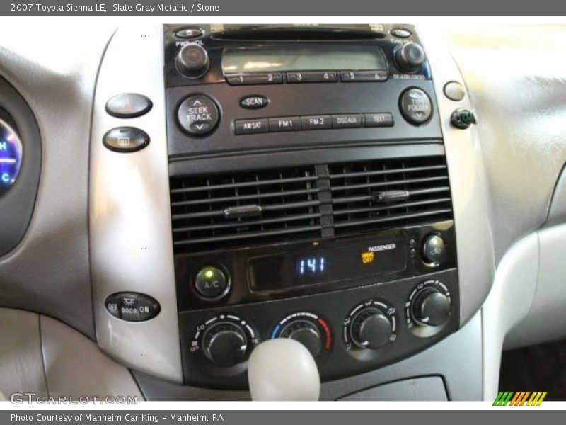 Slate Gray Metallic / Stone 2007 Toyota Sienna LE