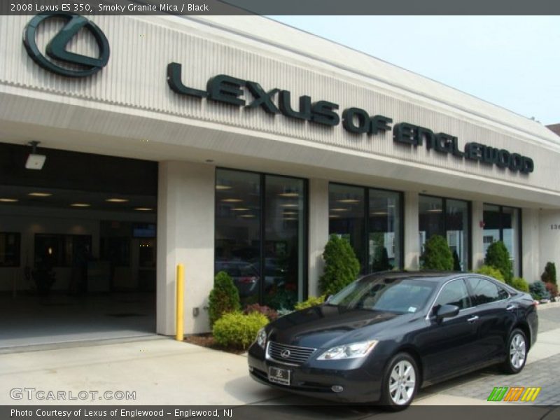 Smoky Granite Mica / Black 2008 Lexus ES 350