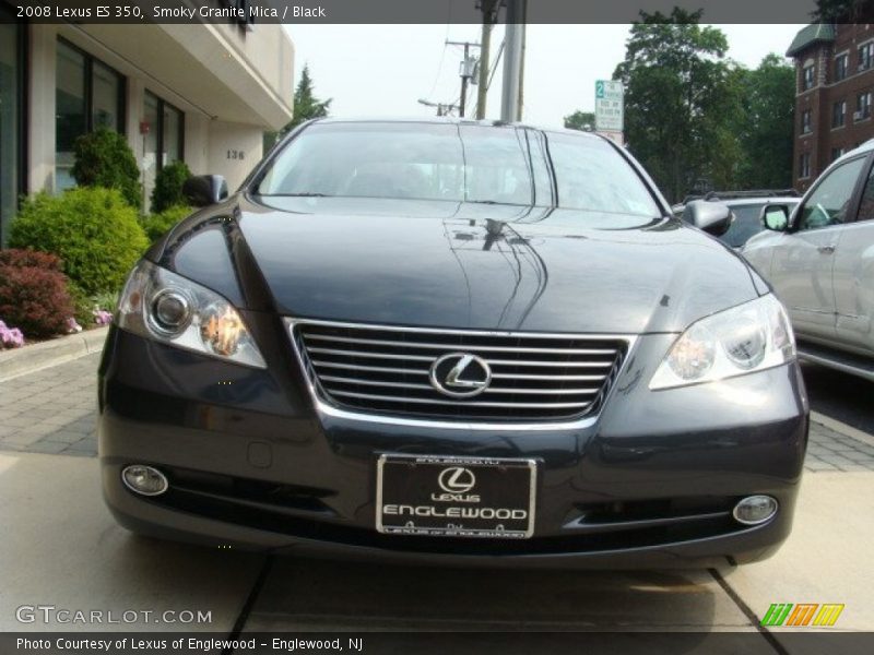 Smoky Granite Mica / Black 2008 Lexus ES 350