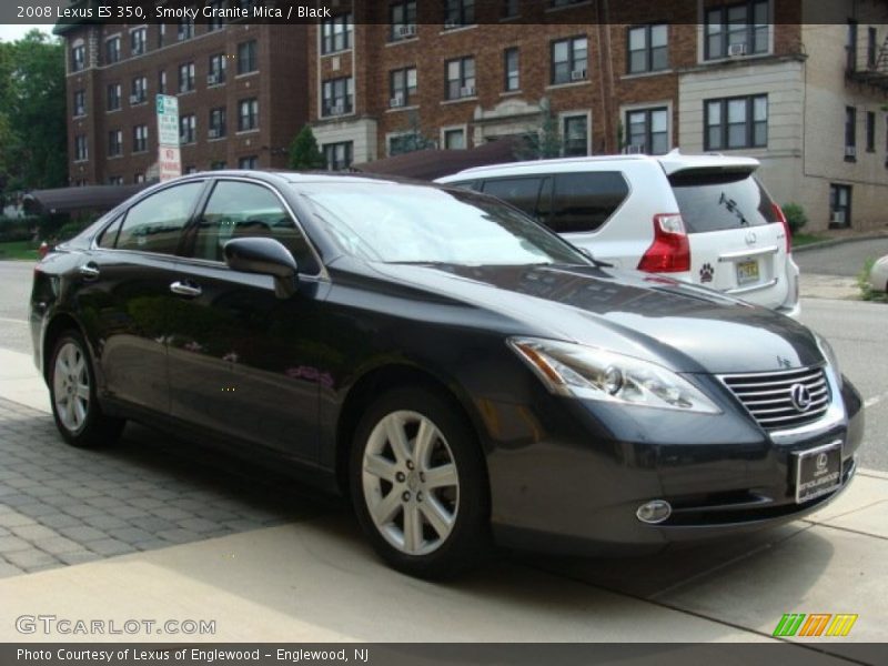 Smoky Granite Mica / Black 2008 Lexus ES 350