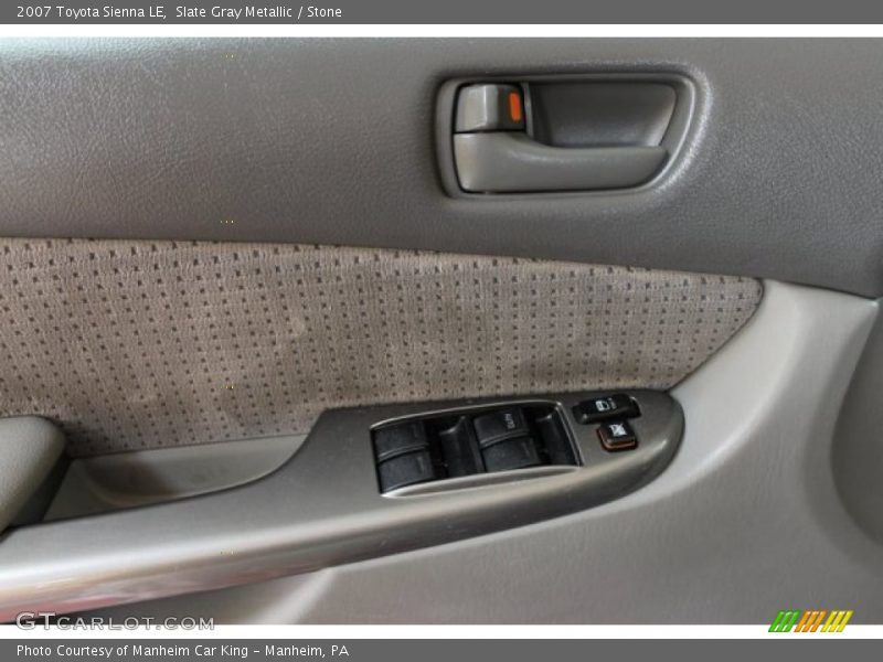 Slate Gray Metallic / Stone 2007 Toyota Sienna LE