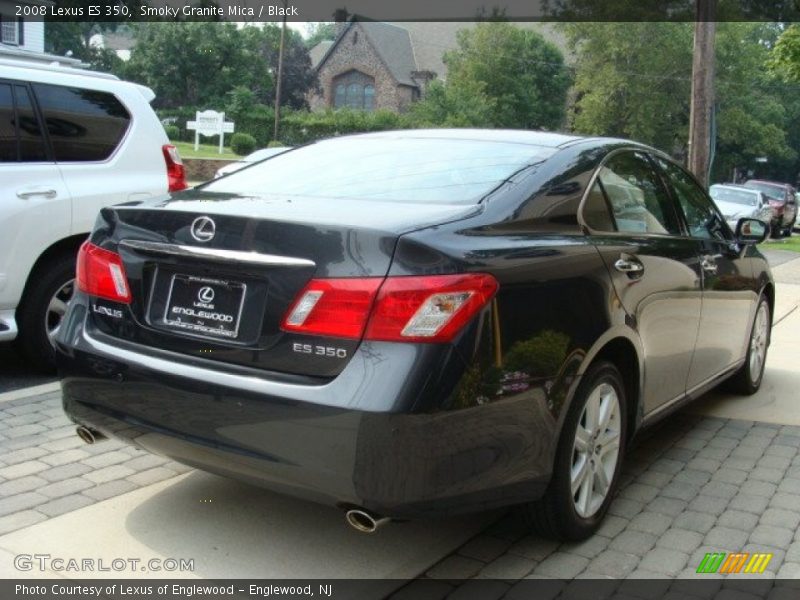 Smoky Granite Mica / Black 2008 Lexus ES 350