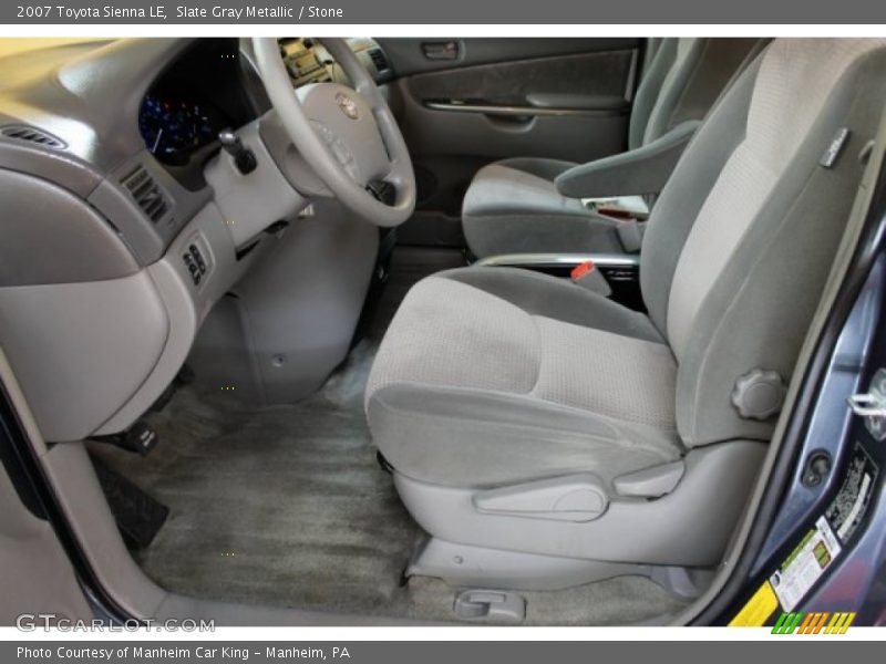 Slate Gray Metallic / Stone 2007 Toyota Sienna LE