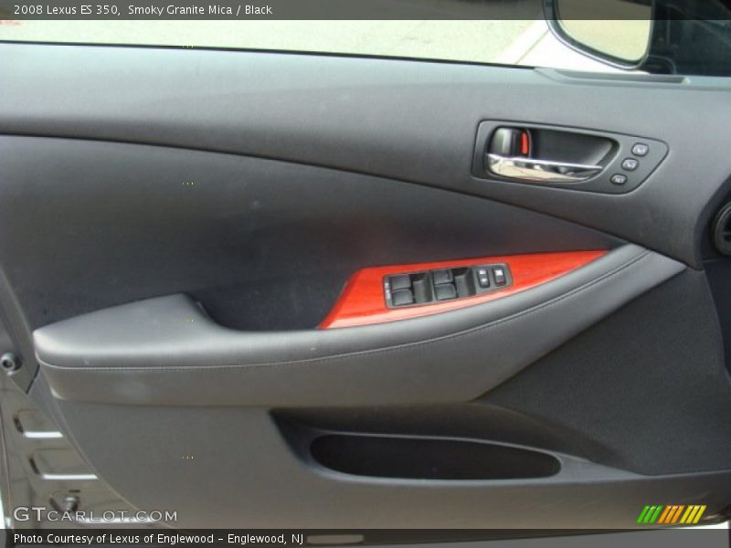 Smoky Granite Mica / Black 2008 Lexus ES 350