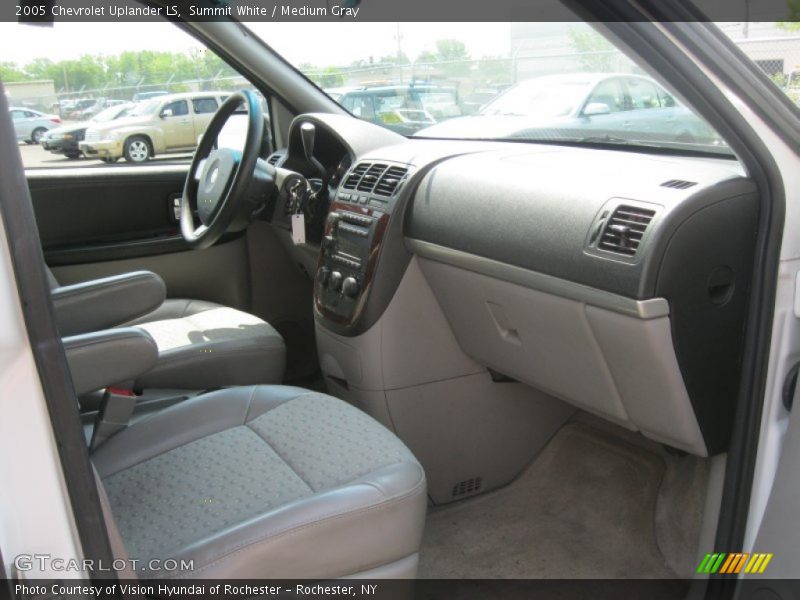 Summit White / Medium Gray 2005 Chevrolet Uplander LS