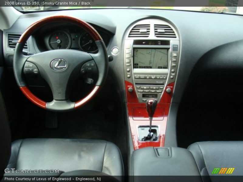 Smoky Granite Mica / Black 2008 Lexus ES 350