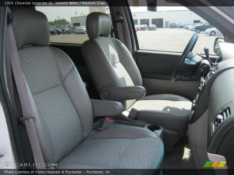 Summit White / Medium Gray 2005 Chevrolet Uplander LS