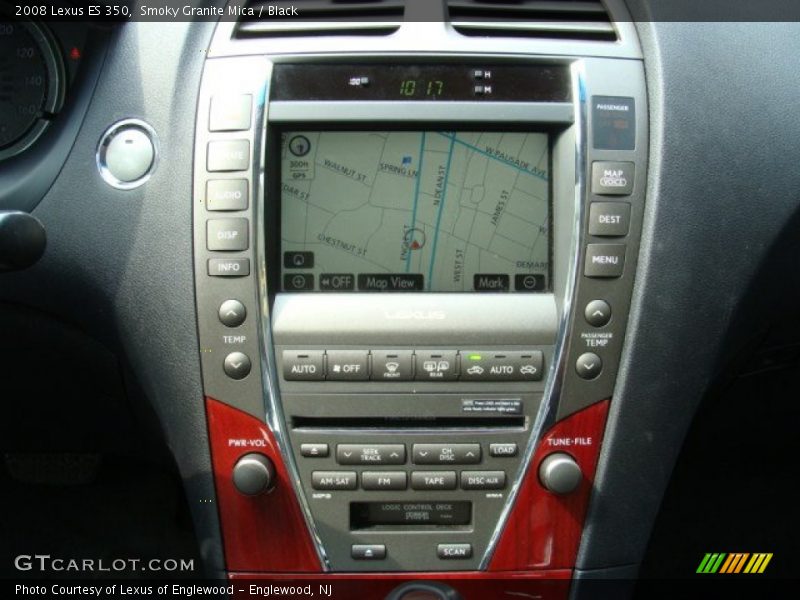 Smoky Granite Mica / Black 2008 Lexus ES 350