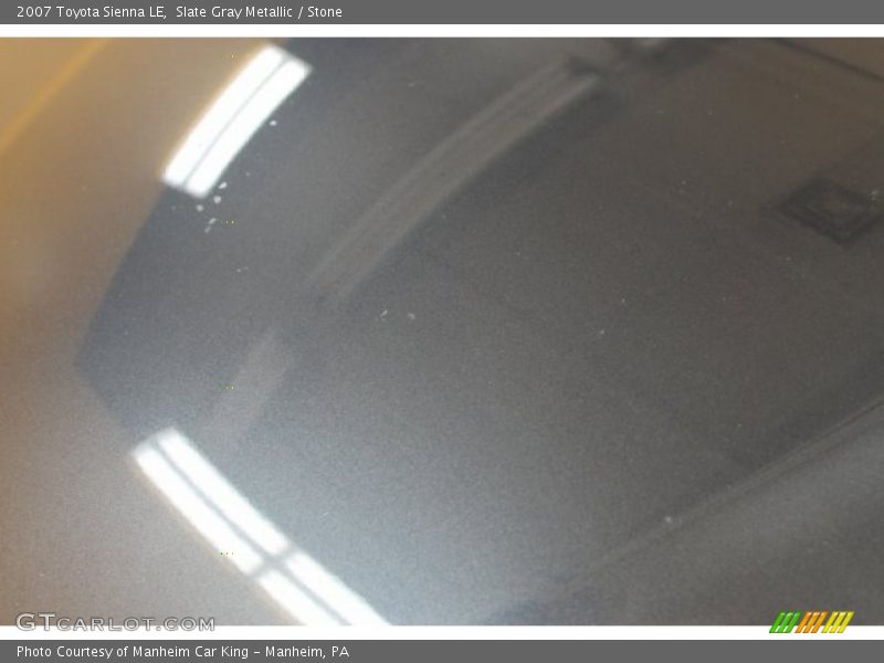 Slate Gray Metallic / Stone 2007 Toyota Sienna LE