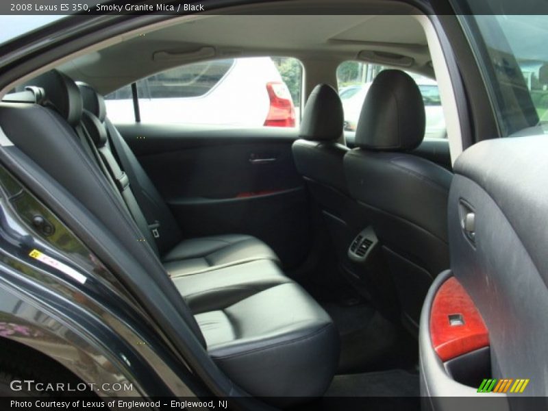 Smoky Granite Mica / Black 2008 Lexus ES 350