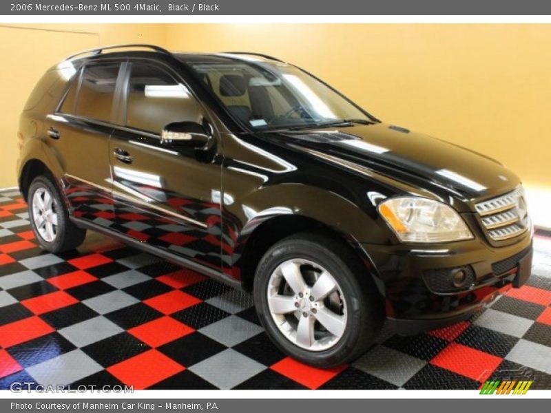 Black / Black 2006 Mercedes-Benz ML 500 4Matic