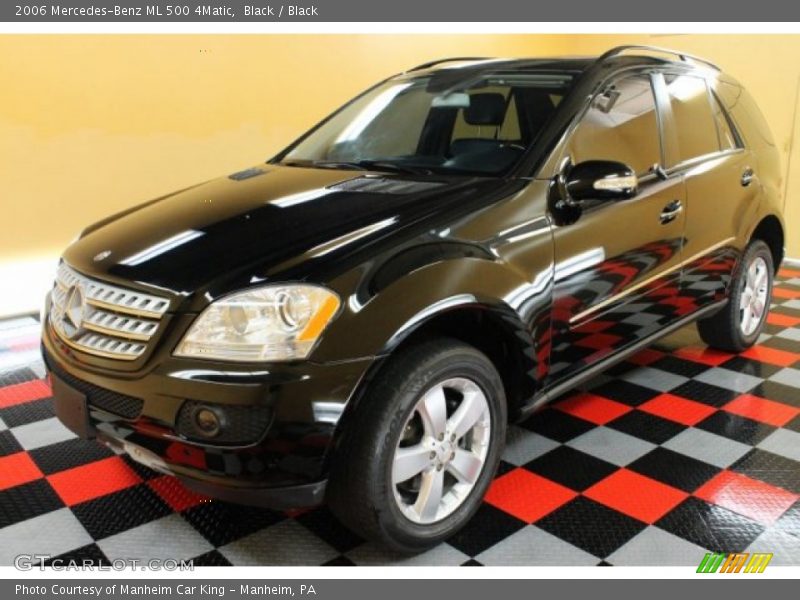 Black / Black 2006 Mercedes-Benz ML 500 4Matic