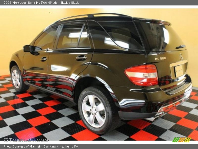 Black / Black 2006 Mercedes-Benz ML 500 4Matic