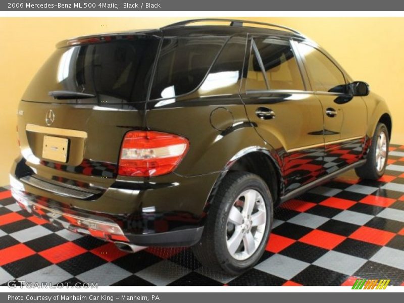Black / Black 2006 Mercedes-Benz ML 500 4Matic
