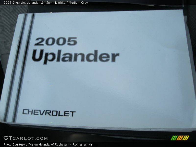 Summit White / Medium Gray 2005 Chevrolet Uplander LS