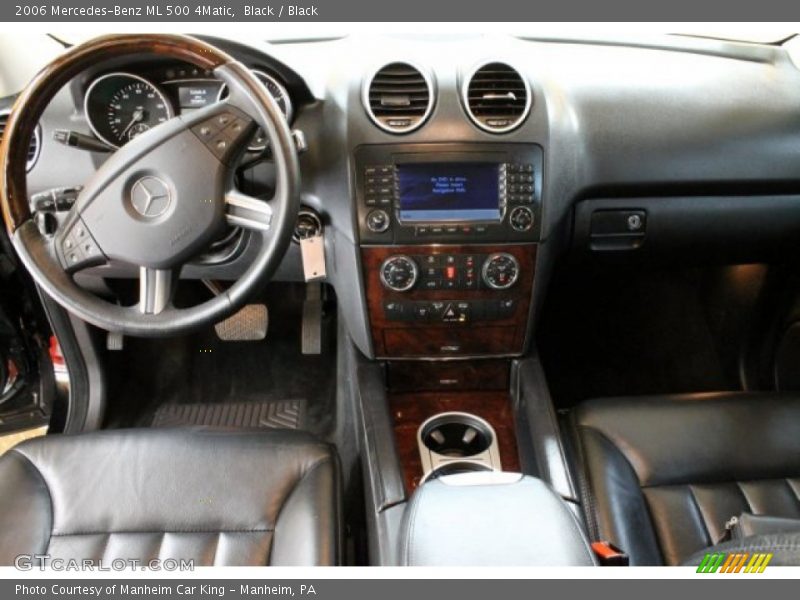 Black / Black 2006 Mercedes-Benz ML 500 4Matic