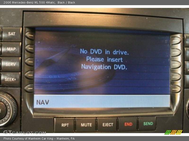 Black / Black 2006 Mercedes-Benz ML 500 4Matic