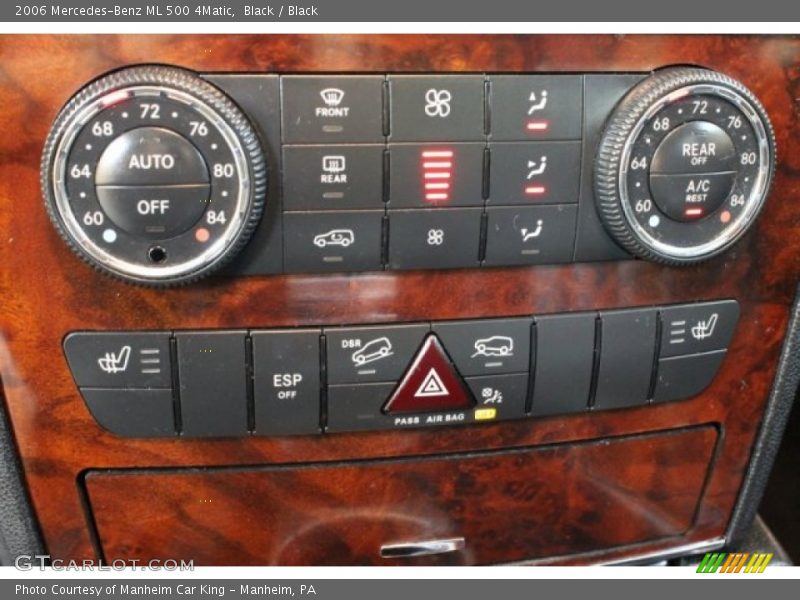 Black / Black 2006 Mercedes-Benz ML 500 4Matic