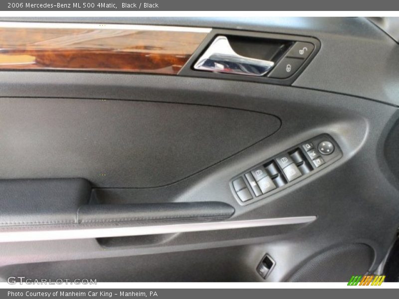 Black / Black 2006 Mercedes-Benz ML 500 4Matic