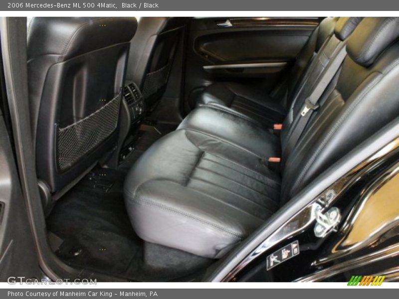 Black / Black 2006 Mercedes-Benz ML 500 4Matic