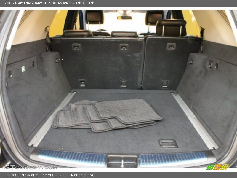 Black / Black 2006 Mercedes-Benz ML 500 4Matic