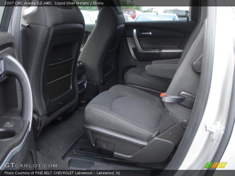  2007 Acadia SLE AWD Ebony Interior