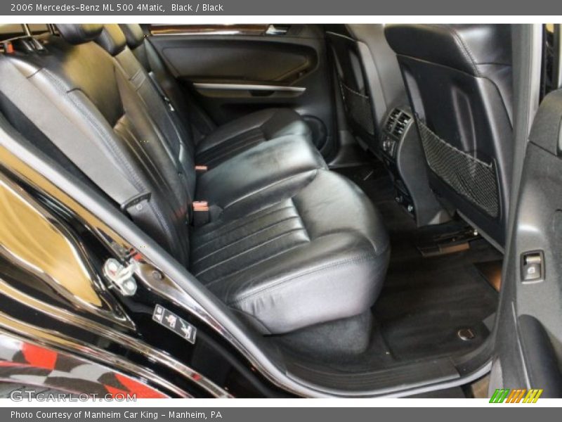 Black / Black 2006 Mercedes-Benz ML 500 4Matic