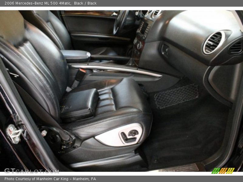 Black / Black 2006 Mercedes-Benz ML 500 4Matic
