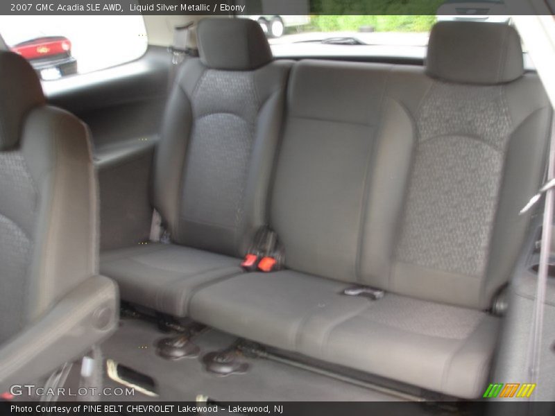Liquid Silver Metallic / Ebony 2007 GMC Acadia SLE AWD