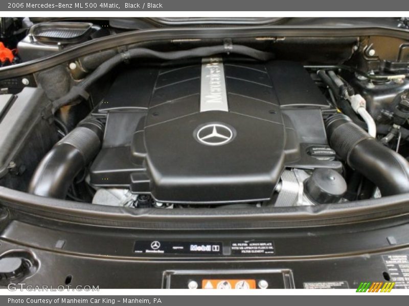 Black / Black 2006 Mercedes-Benz ML 500 4Matic