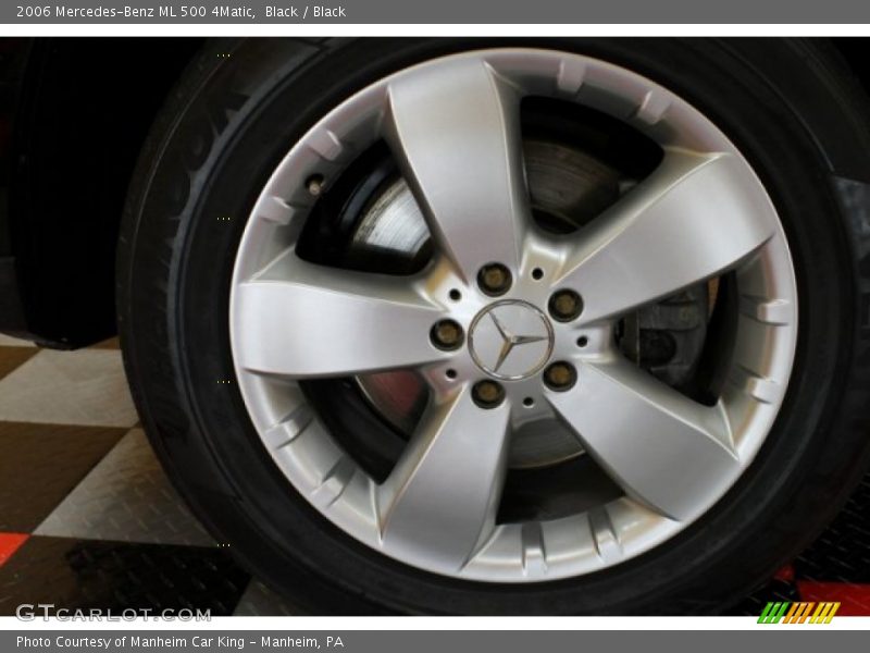 Black / Black 2006 Mercedes-Benz ML 500 4Matic