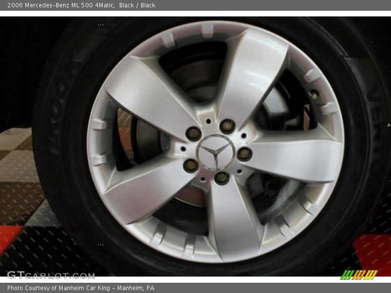 Black / Black 2006 Mercedes-Benz ML 500 4Matic