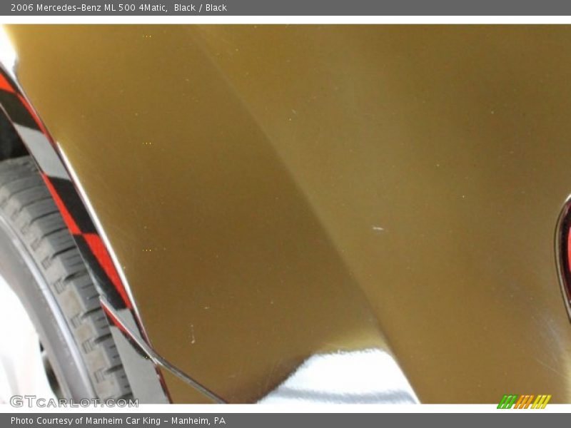 Black / Black 2006 Mercedes-Benz ML 500 4Matic