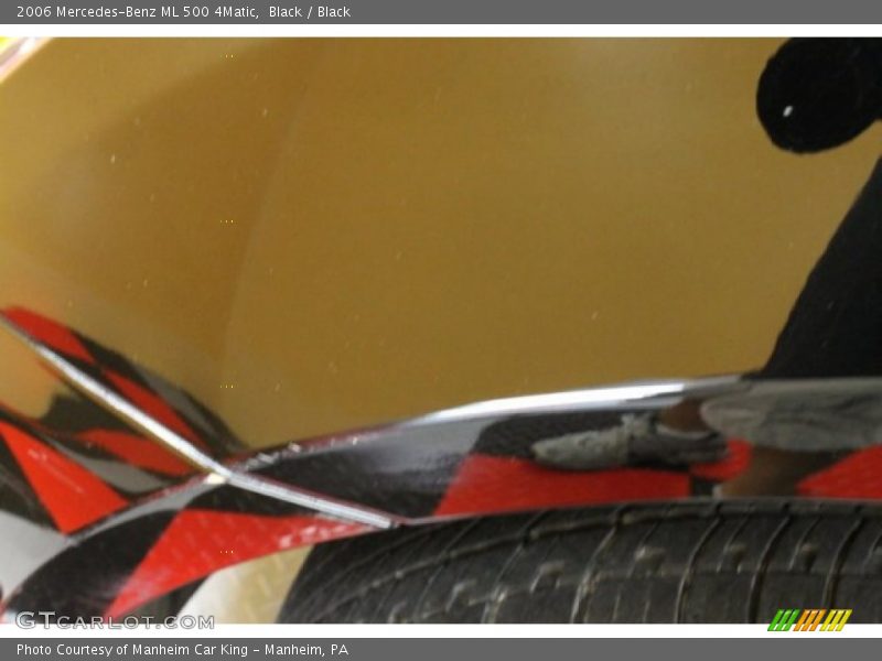 Black / Black 2006 Mercedes-Benz ML 500 4Matic