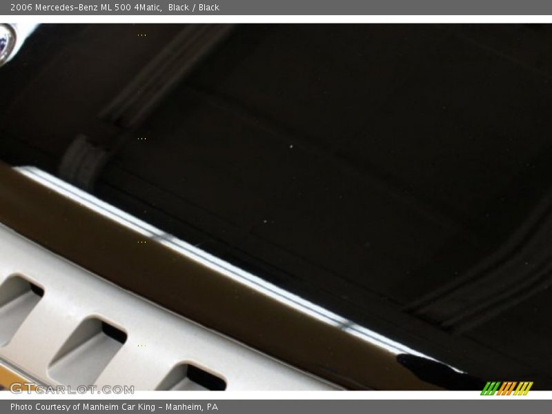 Black / Black 2006 Mercedes-Benz ML 500 4Matic