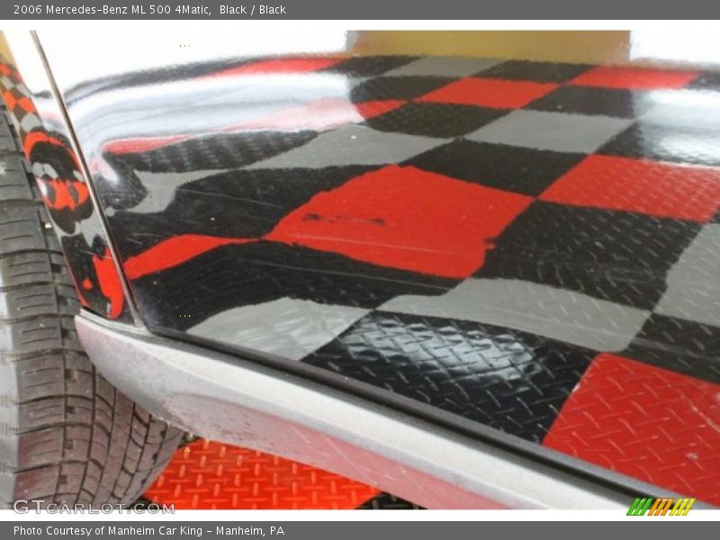 Black / Black 2006 Mercedes-Benz ML 500 4Matic