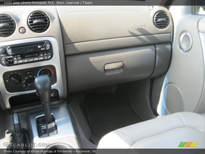 Black Clearcoat / Taupe 2003 Jeep Liberty Renegade 4x4