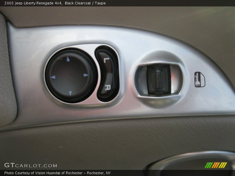 Black Clearcoat / Taupe 2003 Jeep Liberty Renegade 4x4