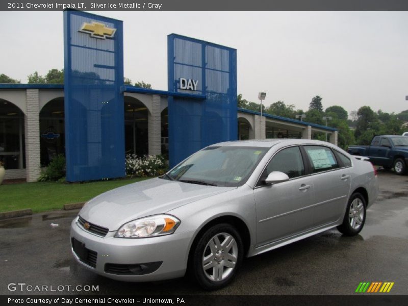 Silver Ice Metallic / Gray 2011 Chevrolet Impala LT