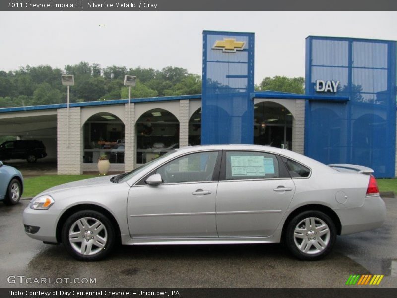 Silver Ice Metallic / Gray 2011 Chevrolet Impala LT
