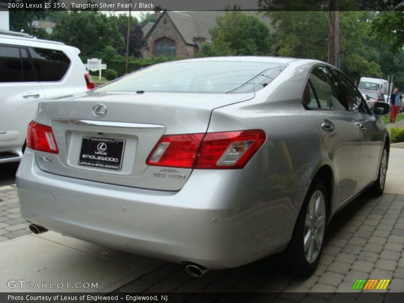 Tungsten Silver Pearl / Black 2009 Lexus ES 350