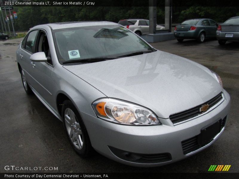 Silver Ice Metallic / Gray 2011 Chevrolet Impala LT