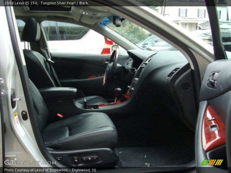 Tungsten Silver Pearl / Black 2009 Lexus ES 350