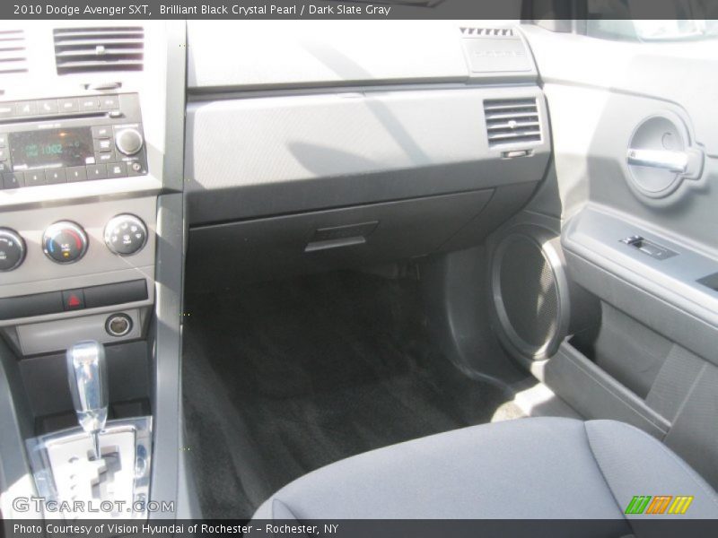 Brilliant Black Crystal Pearl / Dark Slate Gray 2010 Dodge Avenger SXT