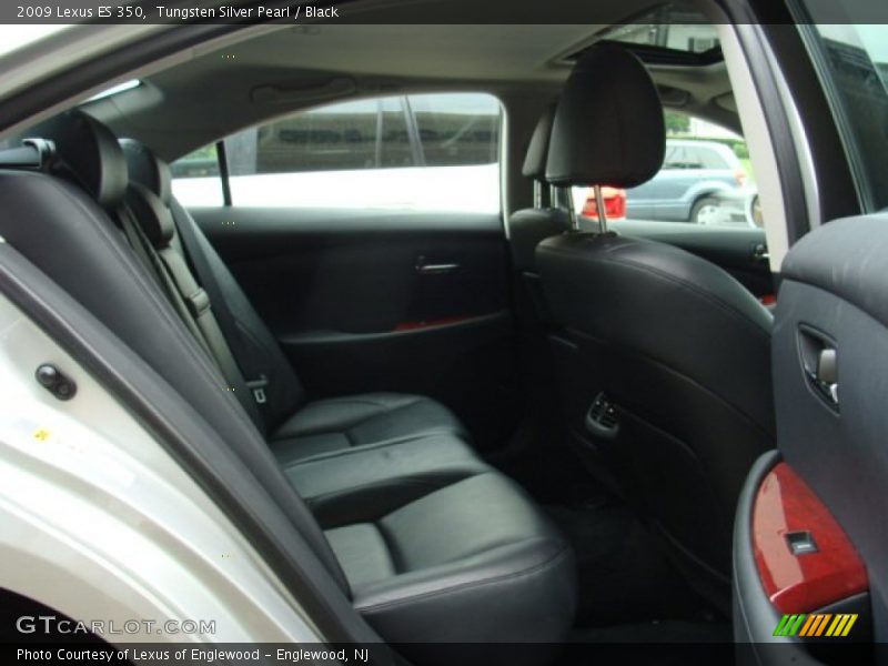 Tungsten Silver Pearl / Black 2009 Lexus ES 350