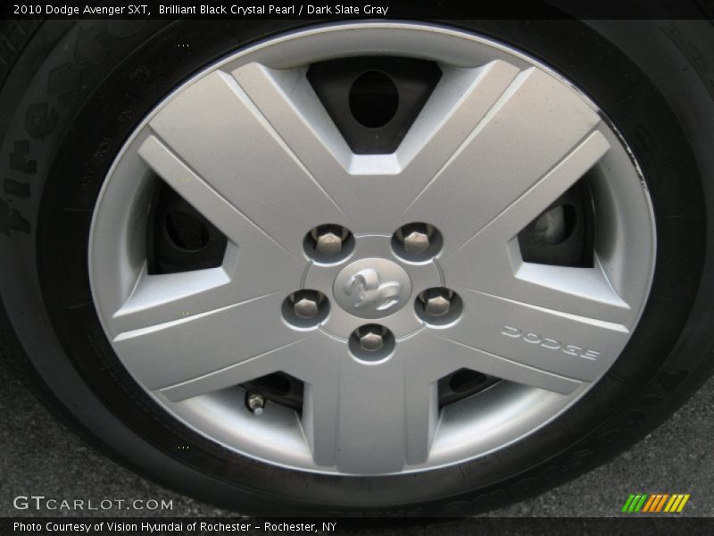Brilliant Black Crystal Pearl / Dark Slate Gray 2010 Dodge Avenger SXT