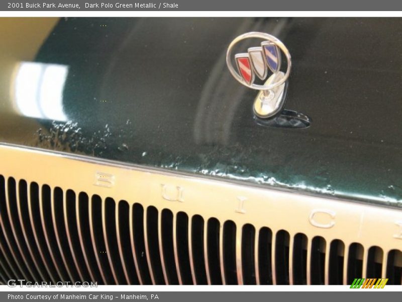 Dark Polo Green Metallic / Shale 2001 Buick Park Avenue