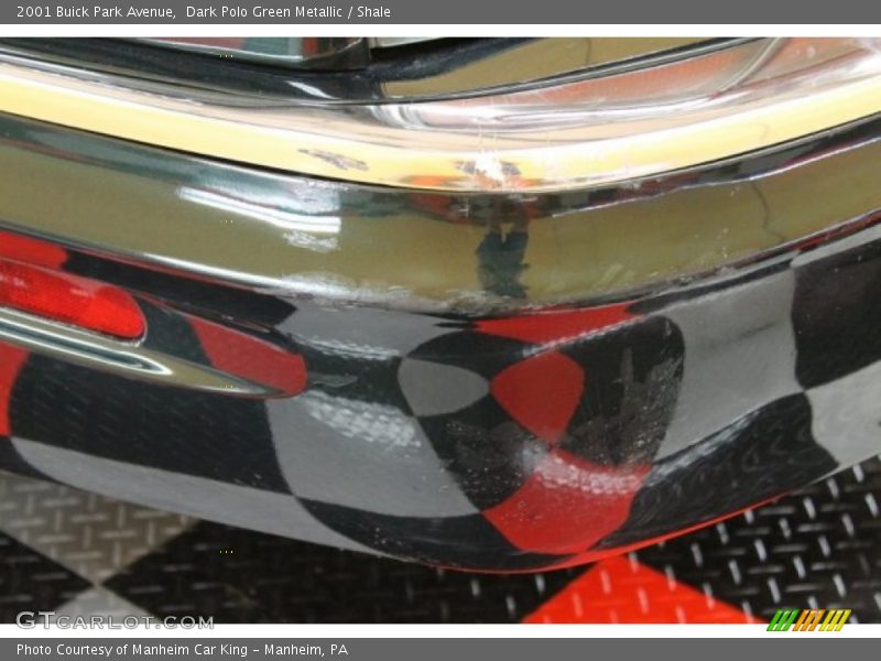 Dark Polo Green Metallic / Shale 2001 Buick Park Avenue