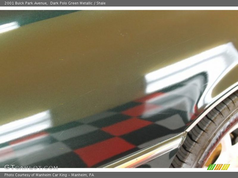 Dark Polo Green Metallic / Shale 2001 Buick Park Avenue