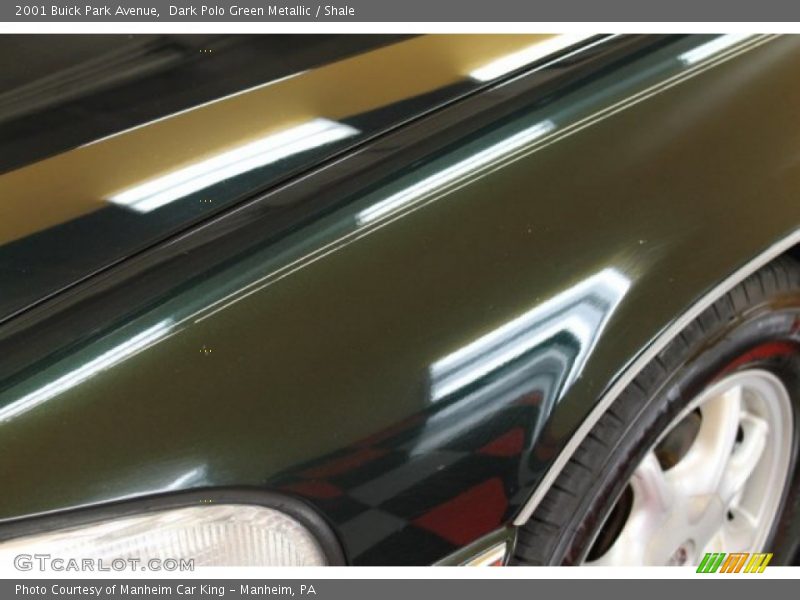 Dark Polo Green Metallic / Shale 2001 Buick Park Avenue